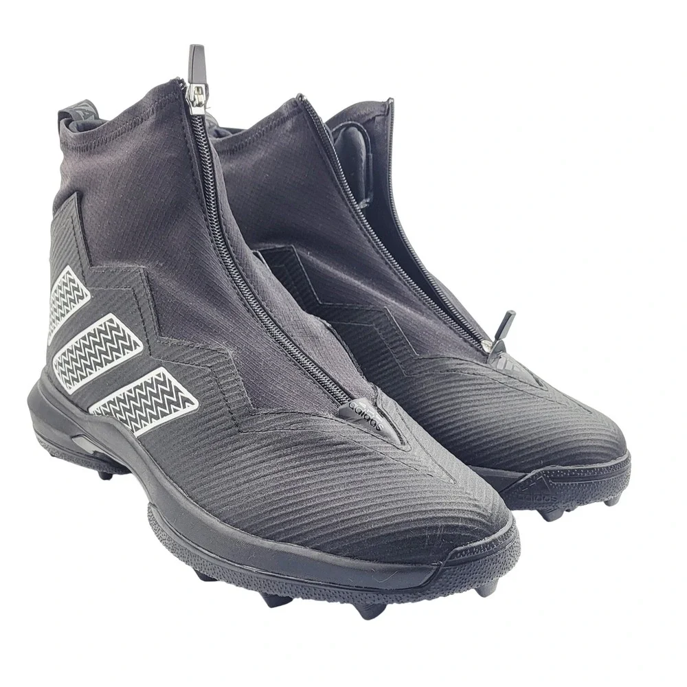 NWT‎ adidas Men's Nasty Torsion - Black Tea Football Cleats - Size 13